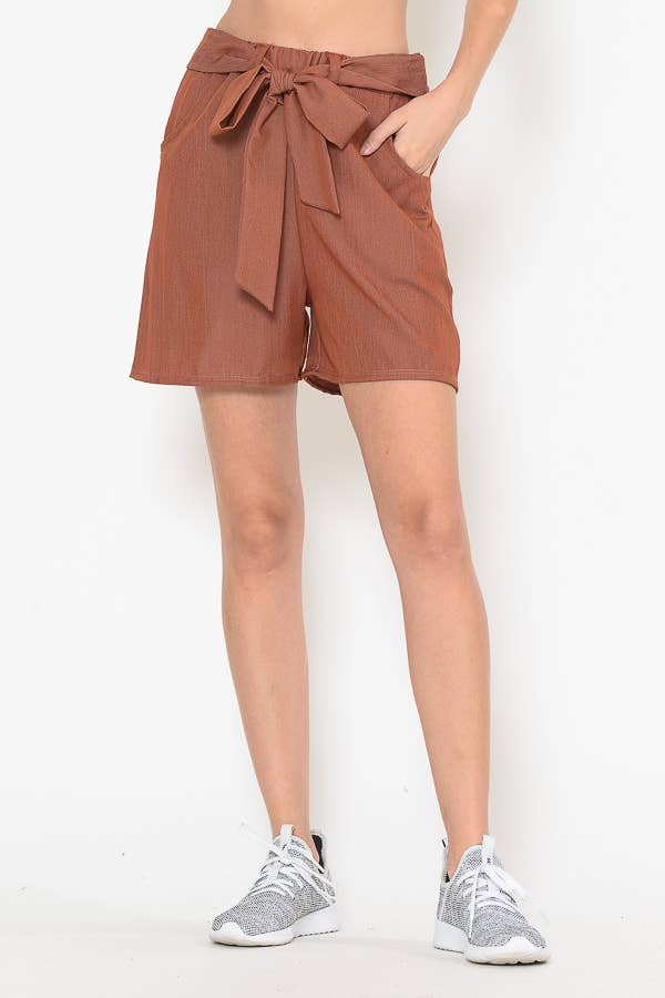 Belted Woven Shorts!