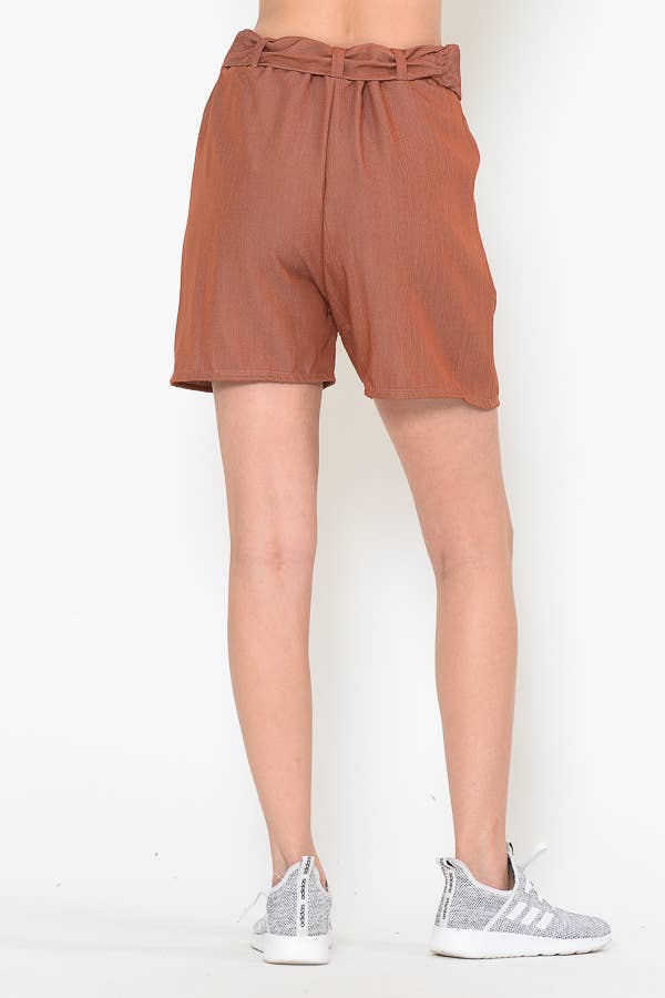 Belted Woven Shorts!