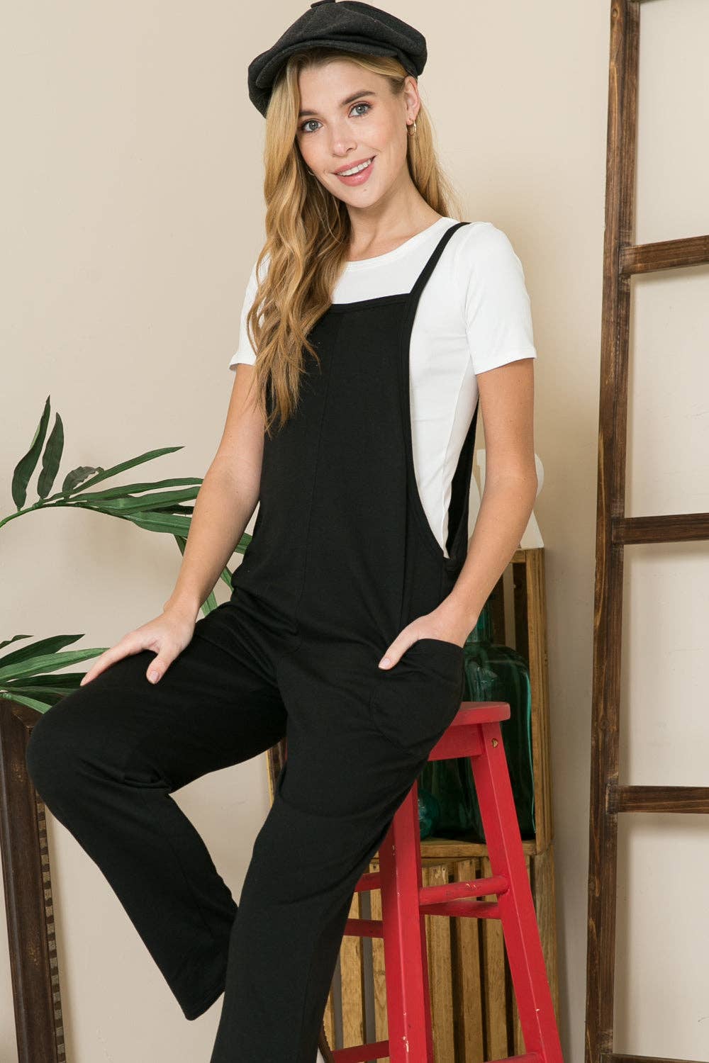 French Terry Overalls