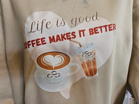 Chic Skape Coffee Sweatshirts