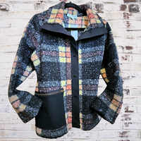 Chic Sherpa plaid Coat