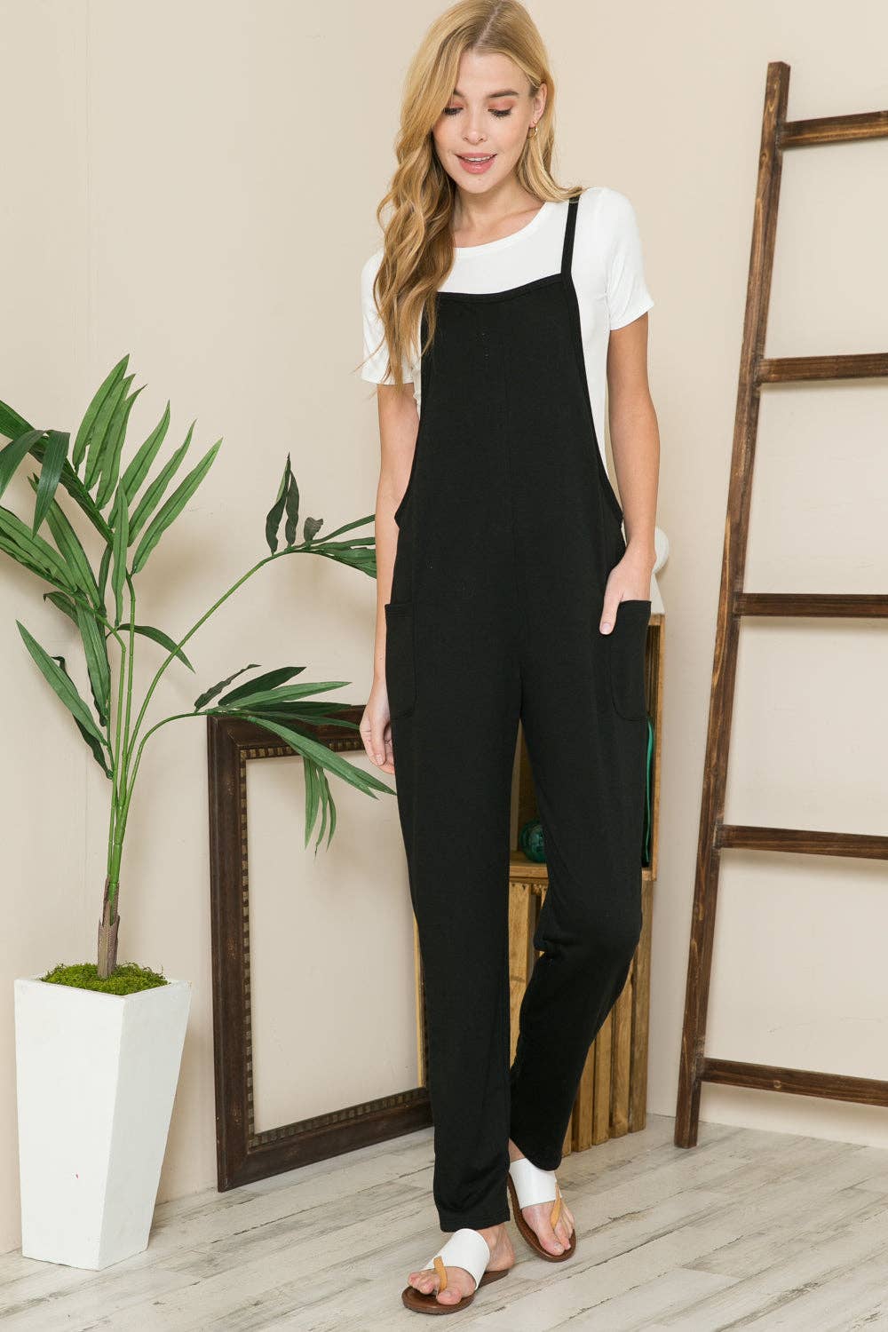 French Terry Overalls