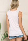 Chest Criss cross Tank top