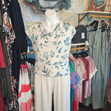 Bias Cut Drape Neck Top