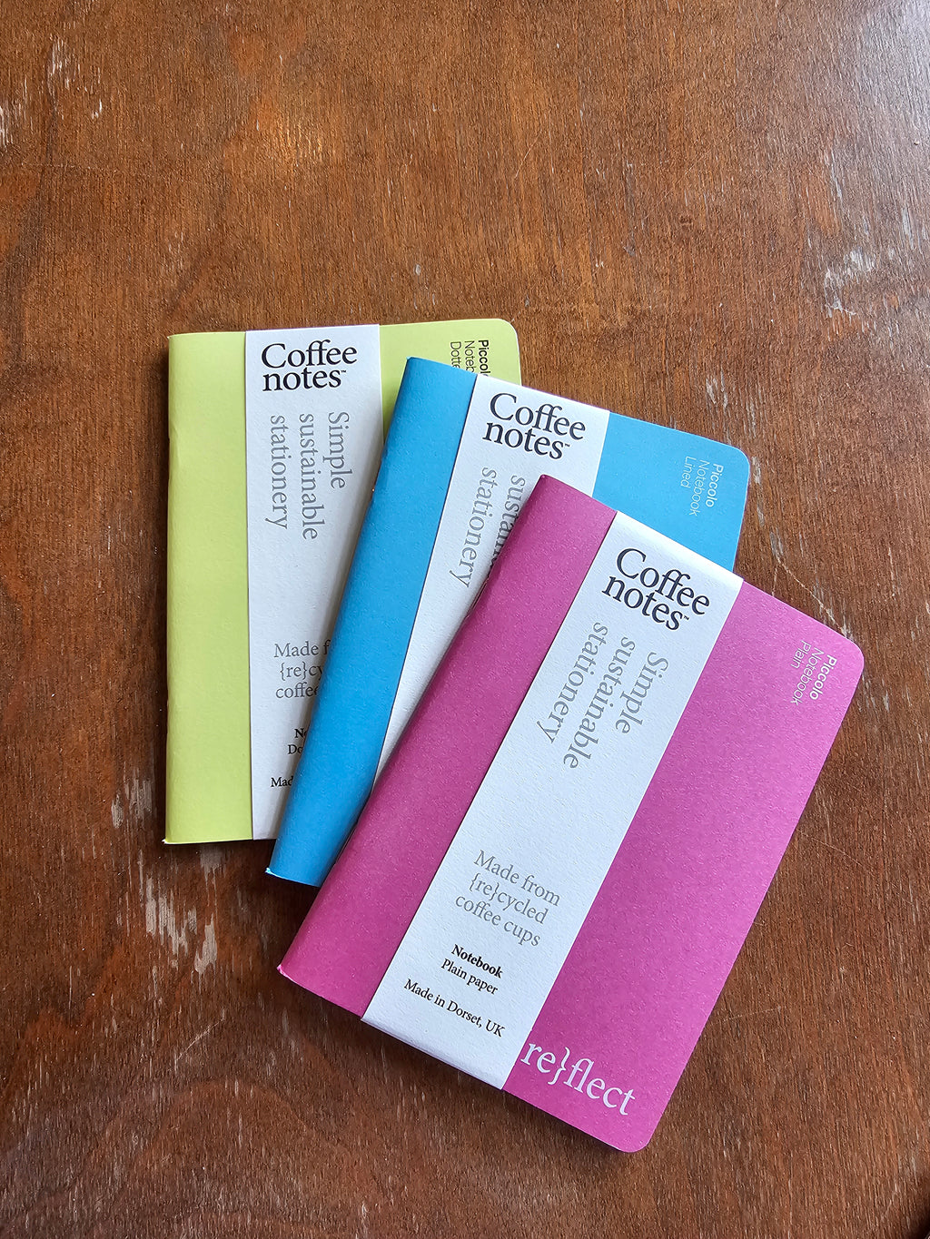 Recycled Coffee Cup Notebooks