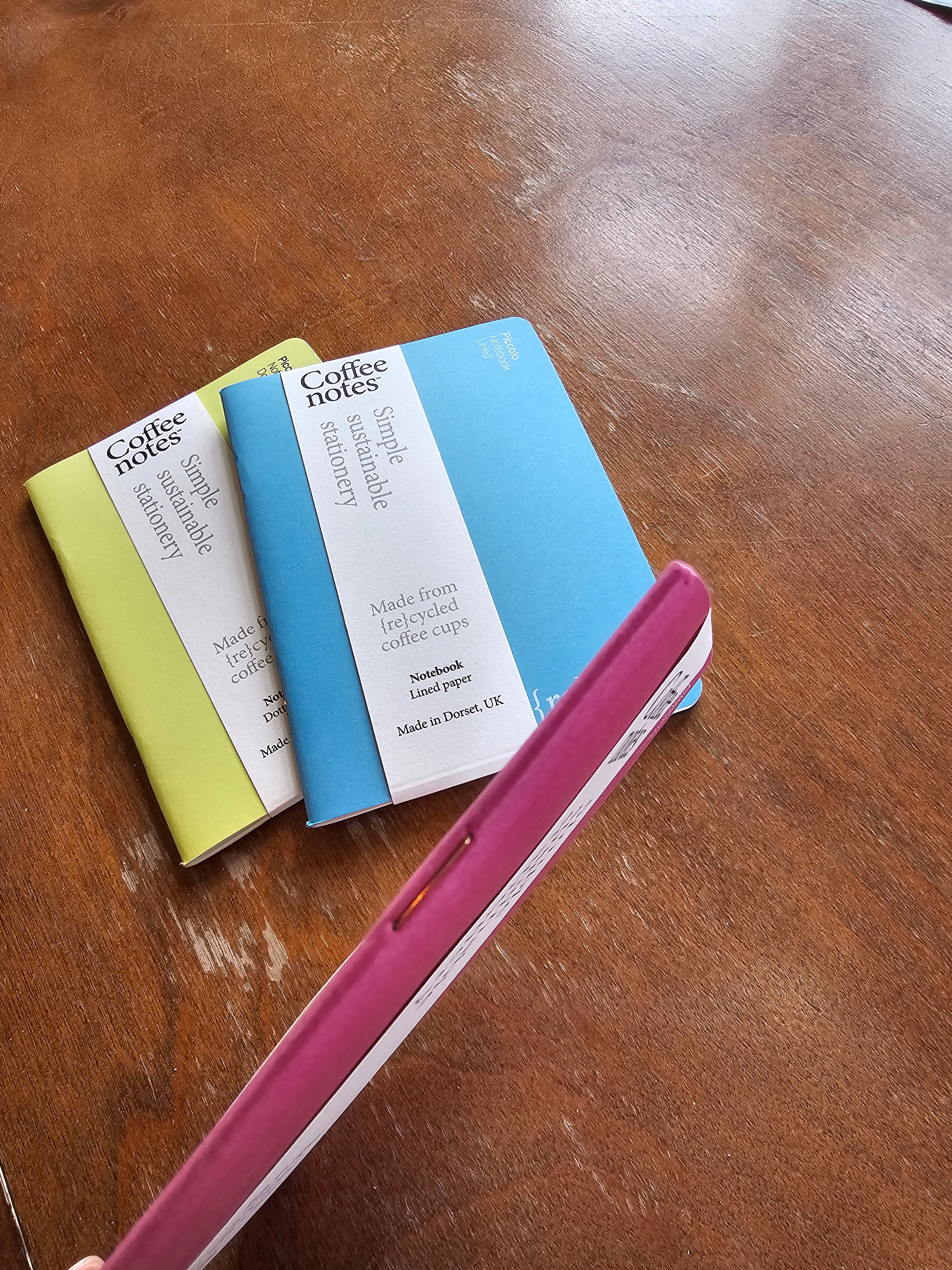 Recycled Coffee Cup Notebooks