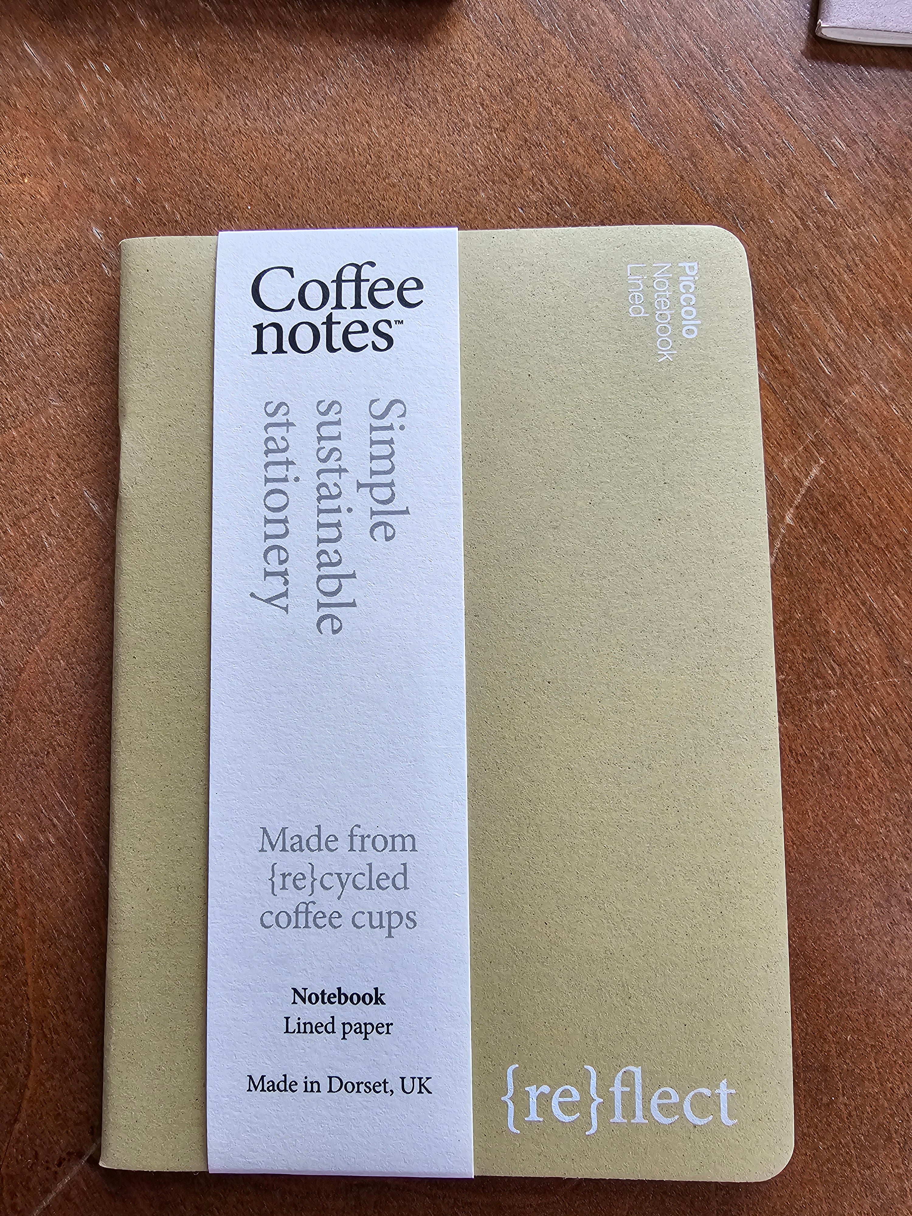 Recycled Coffee Cup Notebooks
