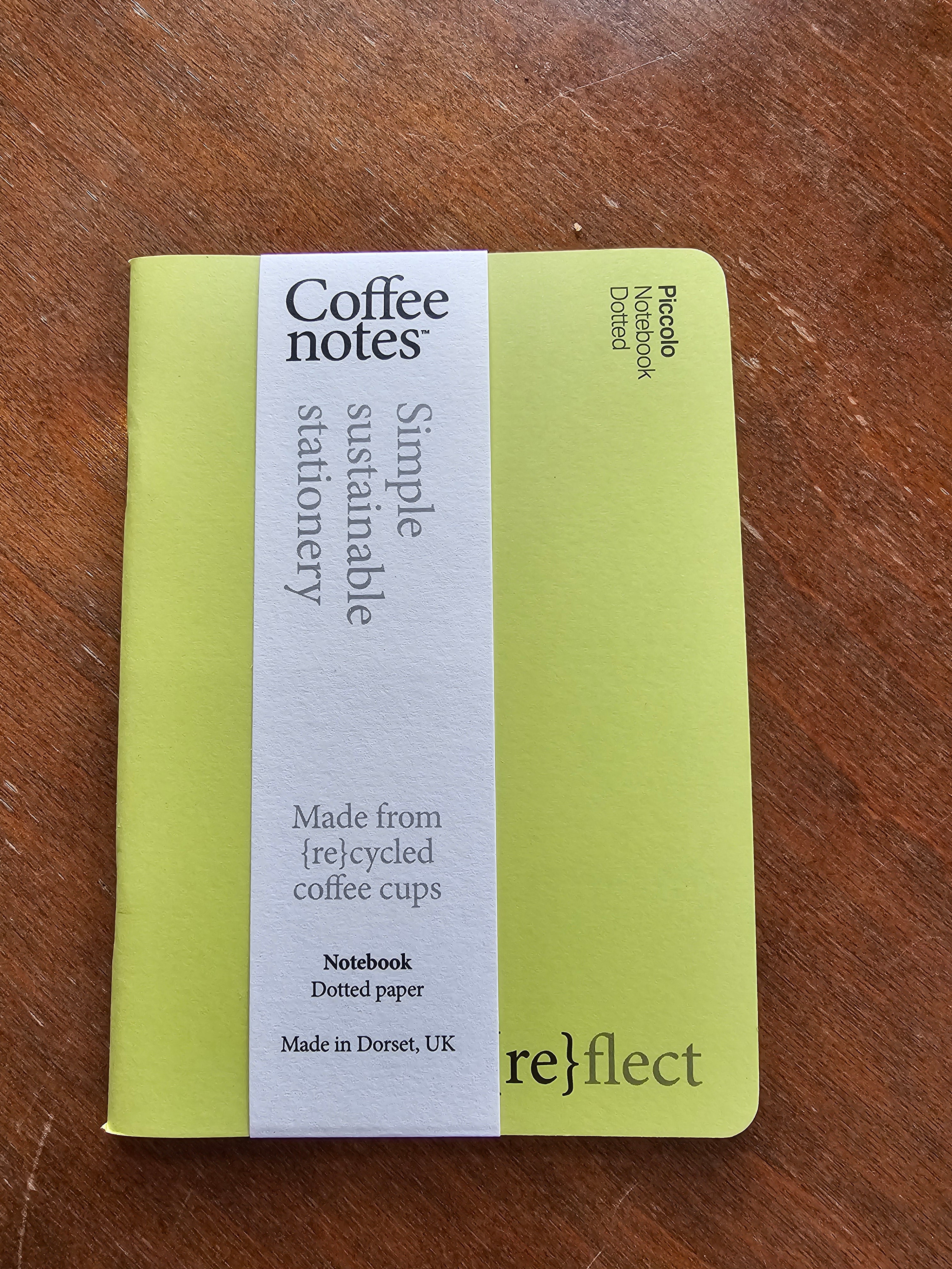Recycled Coffee Cup Notebooks