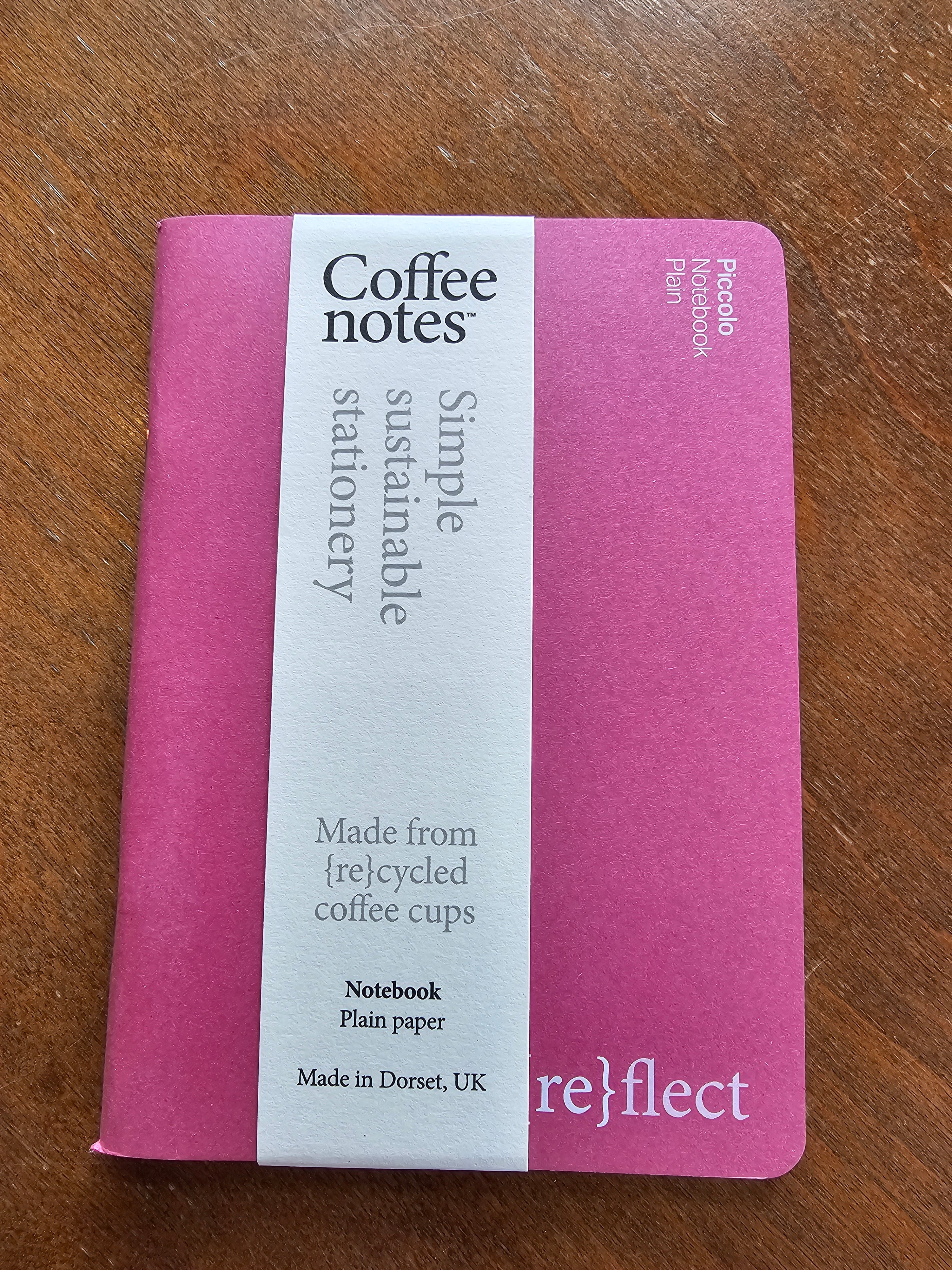 Recycled Coffee Cup Notebooks