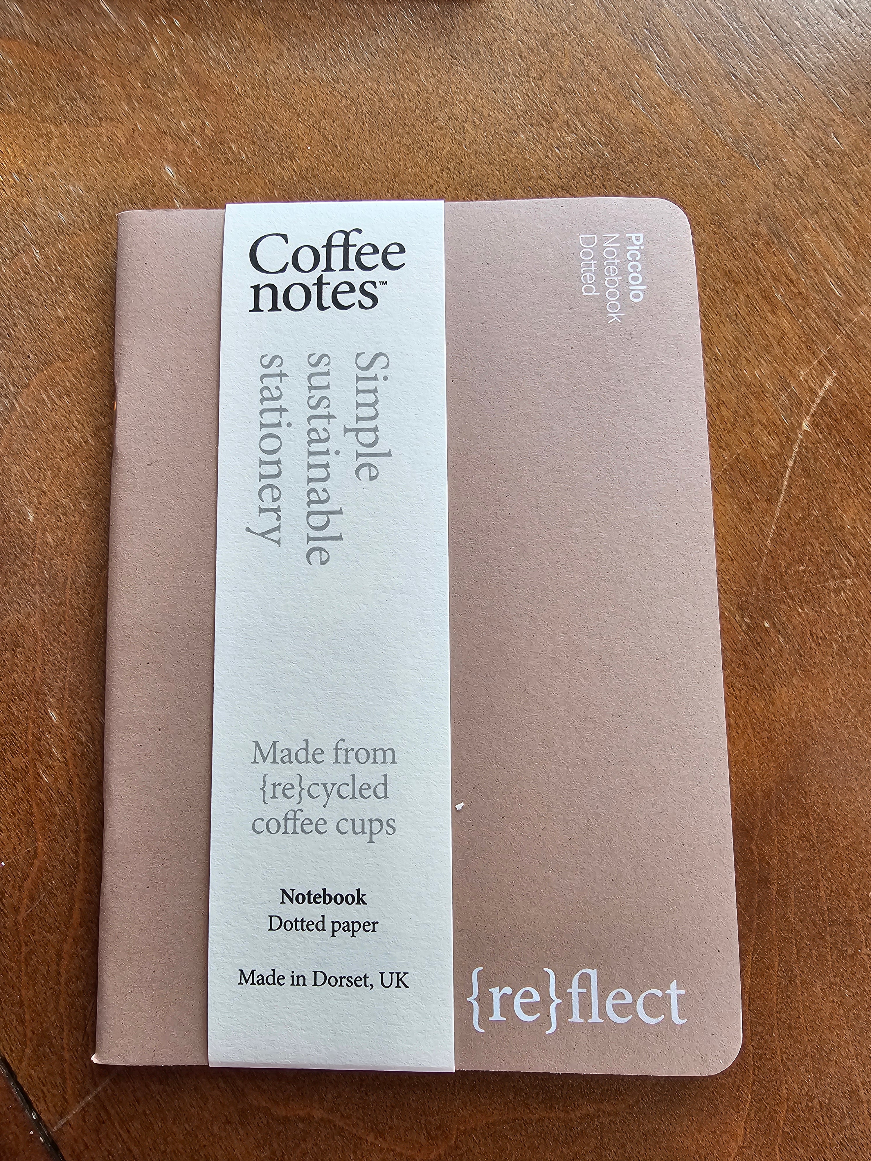 Recycled Coffee Cup Notebooks