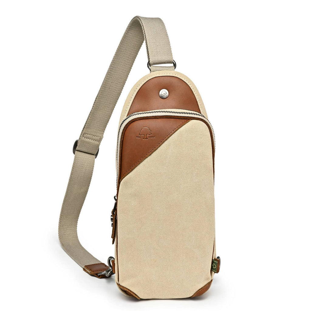 Canna Sling Bag Cream