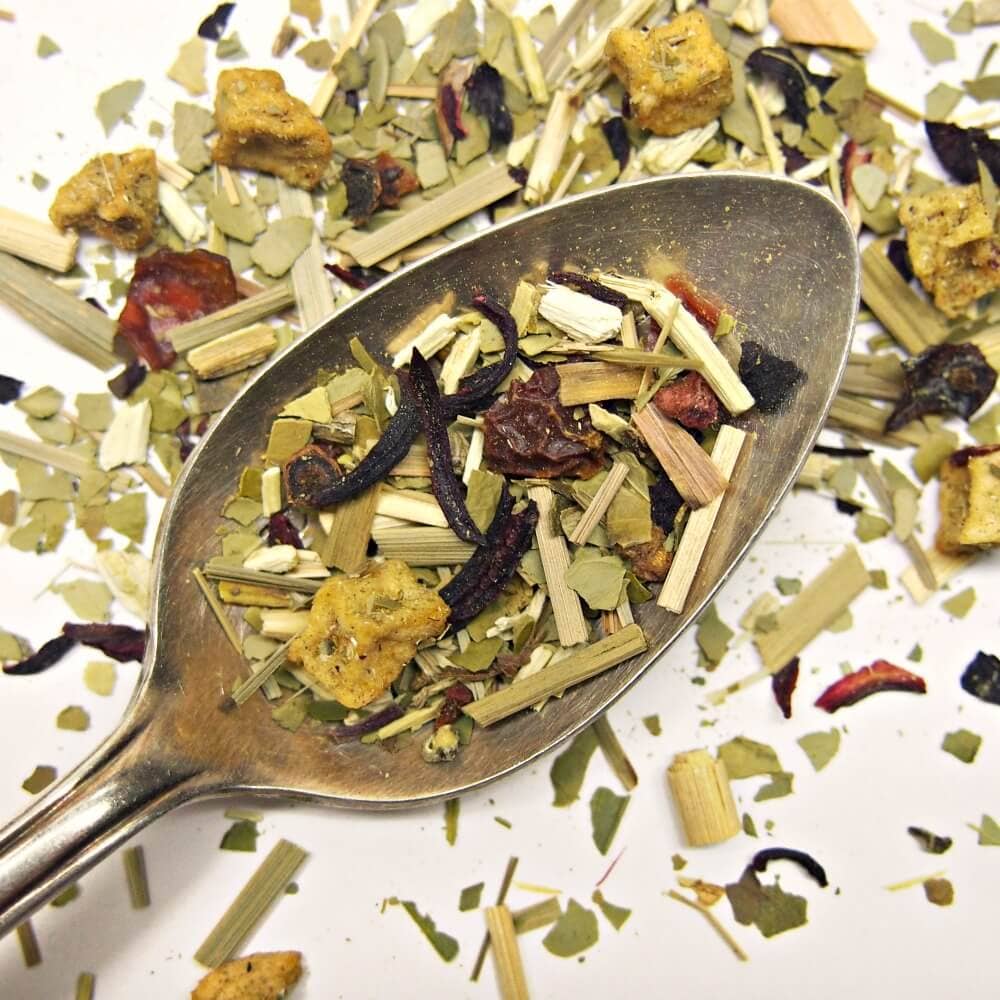 Raspberry Lemon Mate Tea - Loose Leaf "Raspberry Revitalizer