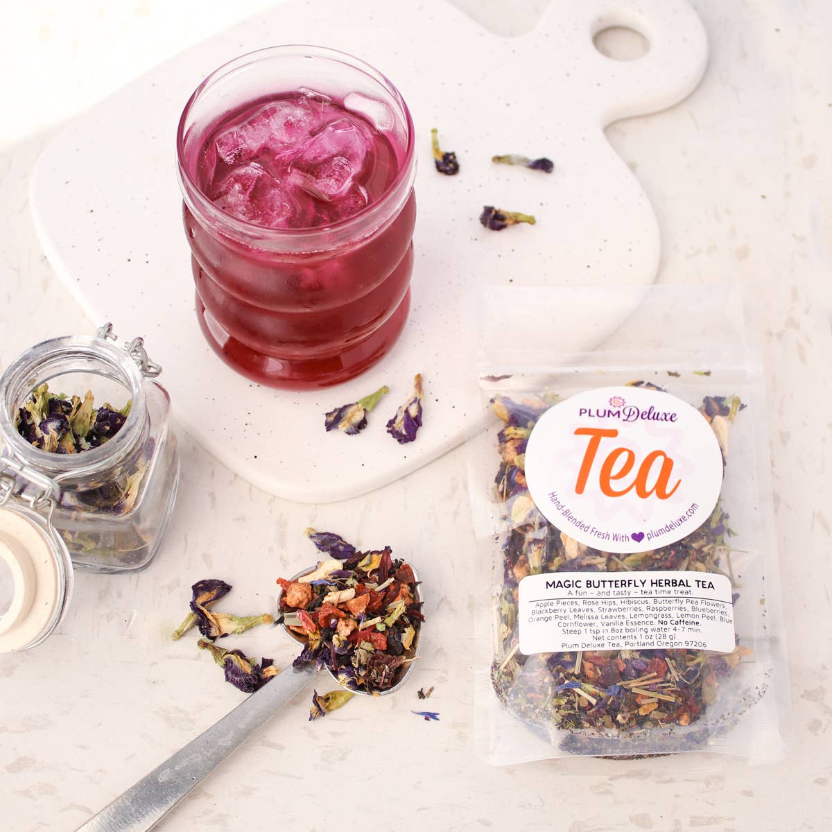 Magical Butterfly Pea Flower Herbal Tea