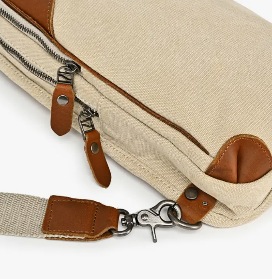 Canna Sling Bag Cream