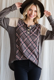 Plaid Multi Color Relaxed Fit Long Sleeve