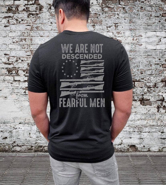 We Are Not Descended From Fearful Men Printed Tee