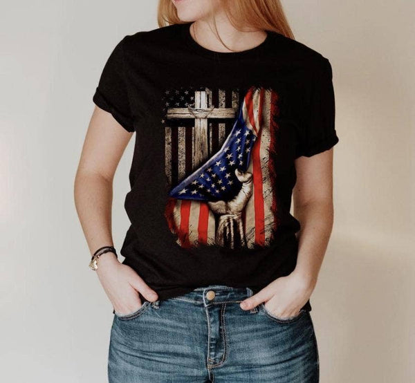 God and Country Printed Tee