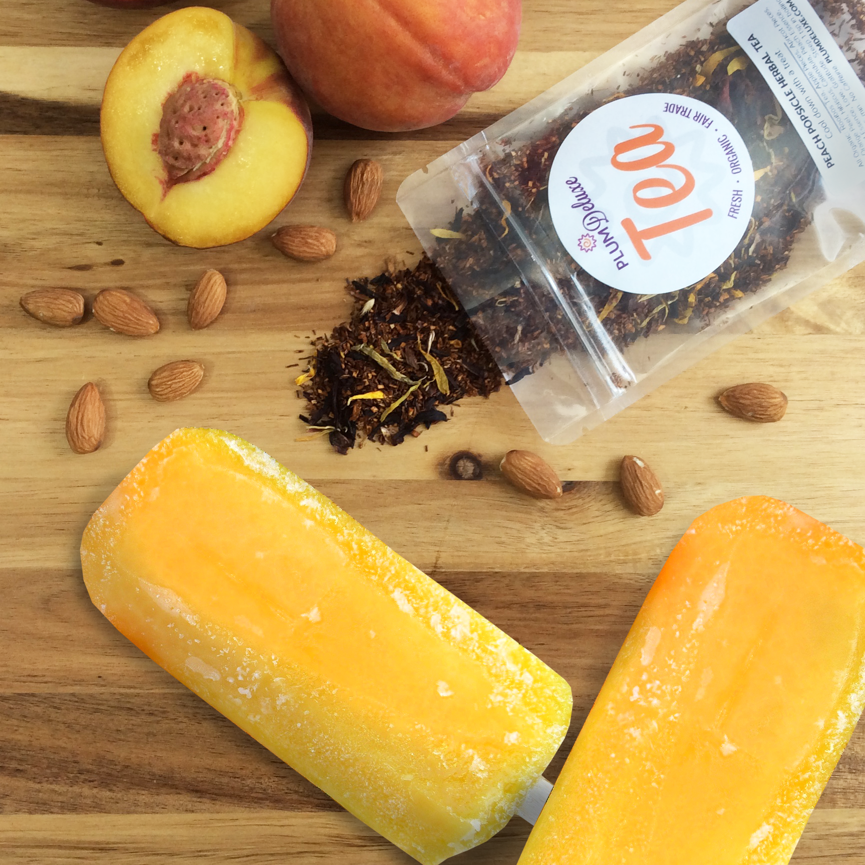 Peach Popsicle Herbal Tea
